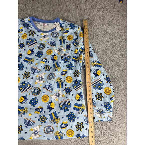 PJ Place Pajama Set Womens XXL 2XL Jewish Hanukkah Sleepwear Loungewear 2-Pc NWT - Picture 4 of 10